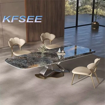 200*90*75 см Удобный обеденный стол класса люкс для большого дома Kfsee