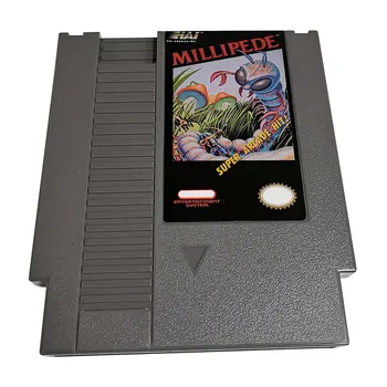 8-битная игровая карта с 72 контактами Millipede NTSC и Pal версии картриджа для видеоигры для NES