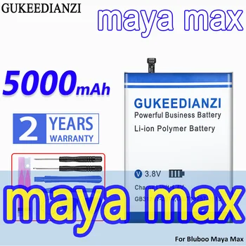 Аккумулятор GUKEEDIANZI большой емкости 3700 мАч/5000 мАч для 5,5-дюймовых аккумуляторов мобильных телефонов Bluboo Maya Max