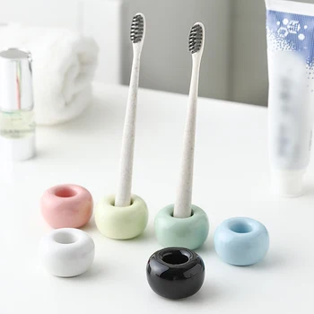 Горячие продажи Многофункционального Мини-керамического держателя для зубных щеток в ванной комнате, душа, Стеллажа для хранения