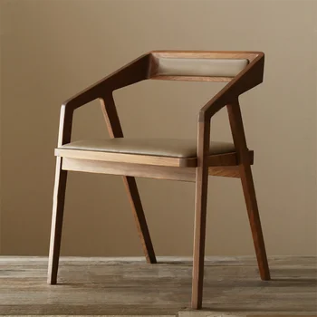 Креативный деревянный стул в минималистичном стиле, скандинавский дизайн гостиной, Офисный макияж, стулья для столовой, современная кухонная мебель Mueblesa для взрослых