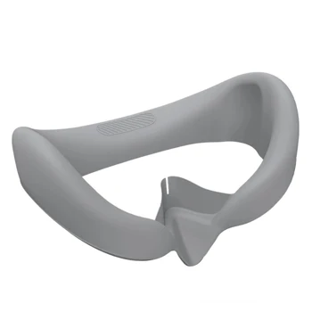 Накладка для глаз для силиконовой сменной маски Pico 4, защитный чехол, маска от пота, аксессуары для очков виртуальной реальности (серый)