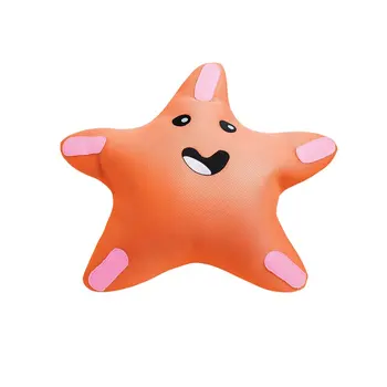 Поплавок в виде морской звезды для бассейнов- оранжевый