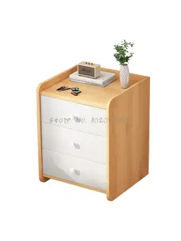 Прикроватный столик домашний простой современный простой шкаф для хранения, мини-шкафчик, прикроватный светильник для маленькой спальни, роскошный маленький шкафчик