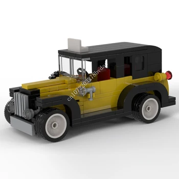 161ШТ MOC Speed Champions Hot Rod Style SC Модель такси 1930-х годов Строительные блоки Технологические Кирпичи Творческая сборка Детские игрушки в подарок