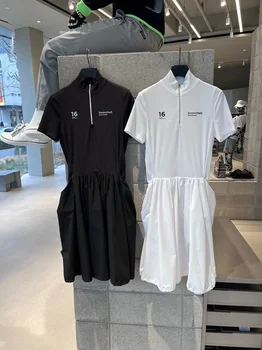 2023 Новая одежда для гольфа, женское облегающее платье, спортивное модное платье