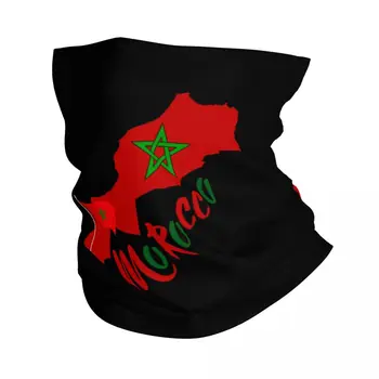 Ara-это Марокканский флаг Марокко, Зимняя грелка для шеи, женский Ветрозащитный шарф-обертка для лица, походная гетра, повязка на голову