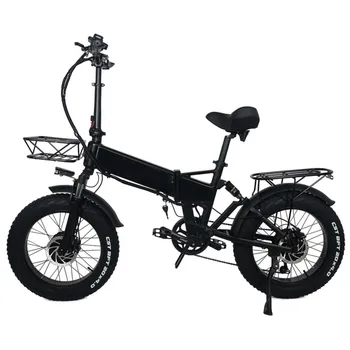 Bicicleta 1000W Fat Wheel 20-дюймовый Электрический Велосипед С Электрическим Интегрированным Колесом Для Взрослых Mountain Off Road E Bikee