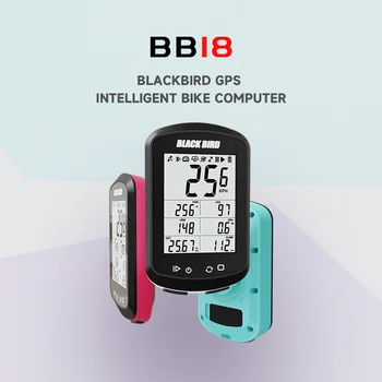 BLACKBIRD GPS Велокомпьютер BB18 Беспроводной Велосипедный Спидометр, дисплей Одометра, Водонепроницаемая поддержка, датчик данных, Частота сердечных сокращений, Cadenc