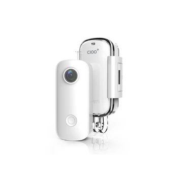 C100 + Мини-экшн-Камера 2K 30FPS H.265 NTK96675 WiFi 30M Водонепроницаемая Спортивная DV-камера Веб-камера Для большого пальца