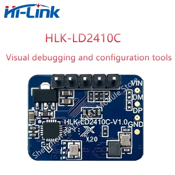 HLK-LD2410C LD2410C Высокочувствительный интеллектуальный радарный модуль с переключателем миллиметровых волн 24 ГГц, определяющий присутствие человека