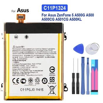 Аккумулятор мобильного телефона C11P1324 2050 мАч Для Asus ZenFone 5 A500G A500 A500CG A501CG A500KL ZenFone5
