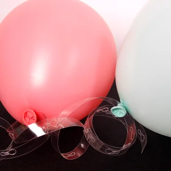Аксессуары для воздушных шаров 5 м Цепь из воздушных шаров Лента в горошек Свадебная вечеринка День рождения Фоновое украшение Арка из воздушных шаров