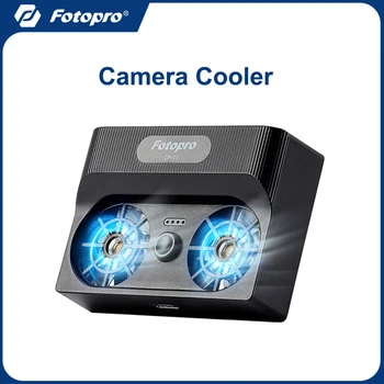 Вентиляторы охлаждения универсальной камеры Fotopro Полупроводниковые Уменьшают нагрев для Sony для камеры Canon Радиаторы для прямых трансляций в помещении