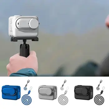 Защитный чехол для экшн-камеры Силиконовый протектор камеры для Insta360 GO3 Противоударный и водонепроницаемый для кемпинга и спорта