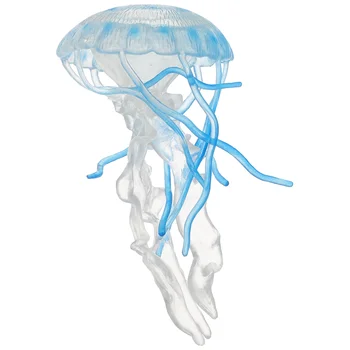 Имитация модели медузы, игрушки-головоломки, морские существа, Океанские животные, Раннее обучение детей, Пластиковое образование детей, имитация моря