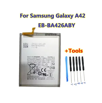 + Инструменты! Новый аккумулятор EB-BA426ABY емкостью 5000 мАч для Samsung Galaxy A42 A72 5G для замены телефона