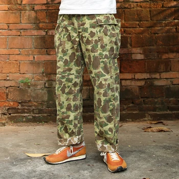 Камуфляжные брюки Bronson HBT Duck Hunter, военные мужские брюки Армии США, Усталостная форма