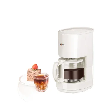 Кофемашина Бытовая Небольшая Автоматическая Офисная кофеварка для приготовления чая капельного типа кофеварка-автомат
