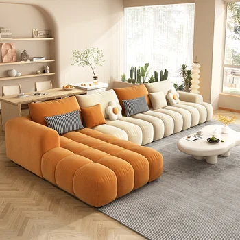 Массажный пол Диван для гостиной Секционный диван Nordic Luxury Recliner Loveseat Woonkamer Banken Furnitures