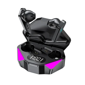 Новые наушники X15 TWS Bluetooth 5.0, беспроводные наушники для геймеров, спортивные водонепроницаемые наушники с шумоподавлением с низкой задержкой, с микрофоном
