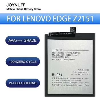 Новый аккумулятор высокого качества, 0 циклов, совместимый BL271 для смартфона Lenovo Edge Z2151, запасные литиевые батареи с достаточным количеством + комплект