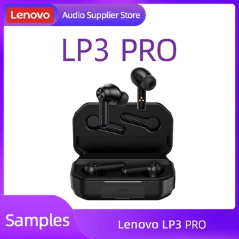 Оригинальные беспроводные наушники Lenovo LP3 Pro, Bluetooth-наушники, наушники с сенсорным управлением, светодиодный дисплей, большая батарея, 1200 мАч, гарнитура