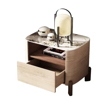 Прикроватный столик Шкафы для гостиной, Прикроватная тумбочка в скандинавском стиле, модный ящик для хранения, Наборы садовой мебели Mesa De Cabeceira