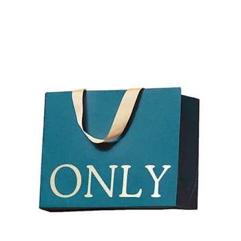 Роскошная бумажная хозяйственная сумка премиум-класса с ручкой, подарочные пакеты с вашим логотипом, свадебная упаковка