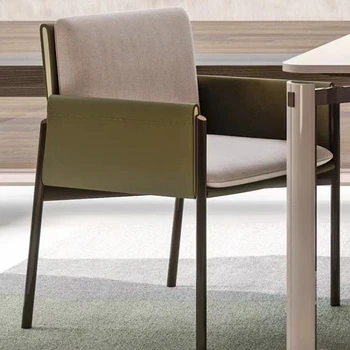 Роскошные обеденные стулья в скандинавском стиле, Минималистичный дизайн гостиной, обеденный стул со спинкой для приема гостей Cadeira Home Furniture WZ50DC