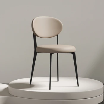 Роскошные эргономичные дизайнерские обеденные стулья Accent Comfortable Nordic Relax Обеденные стулья Кухонный стул Мебель для дома YX50DC