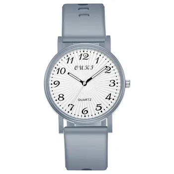 Силиконовые часы Студенческие Кварцевые S Impleable Digital Ins Wind Женские часы Relojes Para Mujer Часы Женские