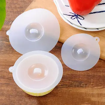 Симпатичная крышка для стакана для питья воды, силиконовая защита от пыли, уплотнители для чашек, стеклянные кружки, термостойкие крышки для чайных чашек Диаметр