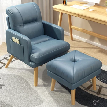 Скандинавские современные стулья гостиная для отдыха Удобная Переносная столовая односпальный диван Шезлонг для взрослых Pliante мебель для дома MQ50KT