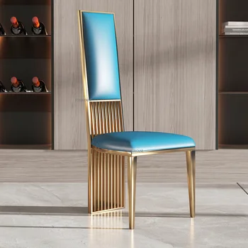 Скандинавский стул, обеденные стулья для кухонной мебели, мебель для дома, дизайнерский стул с высокой спинкой, Банкетный зал, Ресторанный стул