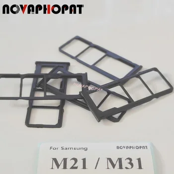 Совершенно Новый лоток для SIM-карт Samsung M21 / M31, Слот для SIM-карты, адаптер для считывания Pin-кода