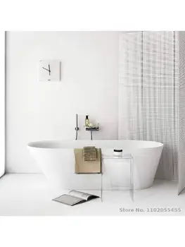 Современный минималистичный Kartell Max Beam из акрилового оргстекла прозрачный туалетный столик для ванной комнаты обеденный стул для семьи
