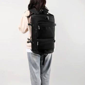 Спортивный рюкзак, прочная нейлоновая дорожная спортивная сумка, легкая, большой емкости, на молнии, однотонные праздничные подарки