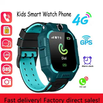 Умные детские часы с GPS-позиционированием, Водонепроницаемые детские часы Smart Safety Bluetooth, S0S, Фото, Пульт дистанционного управления для IOS Android, Новинка 2023 года