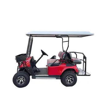 Электрический гольф-кар на 6 персон по конкурентоспособным ценам с сиденьем-перемычкой
