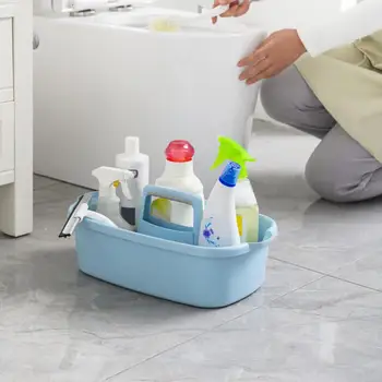 Ящик для хранения инструментов Современные эргономичные корзины для хранения в ванной Комнате Органайзеры большой емкости для шампуня, лосьона и всякой всячины